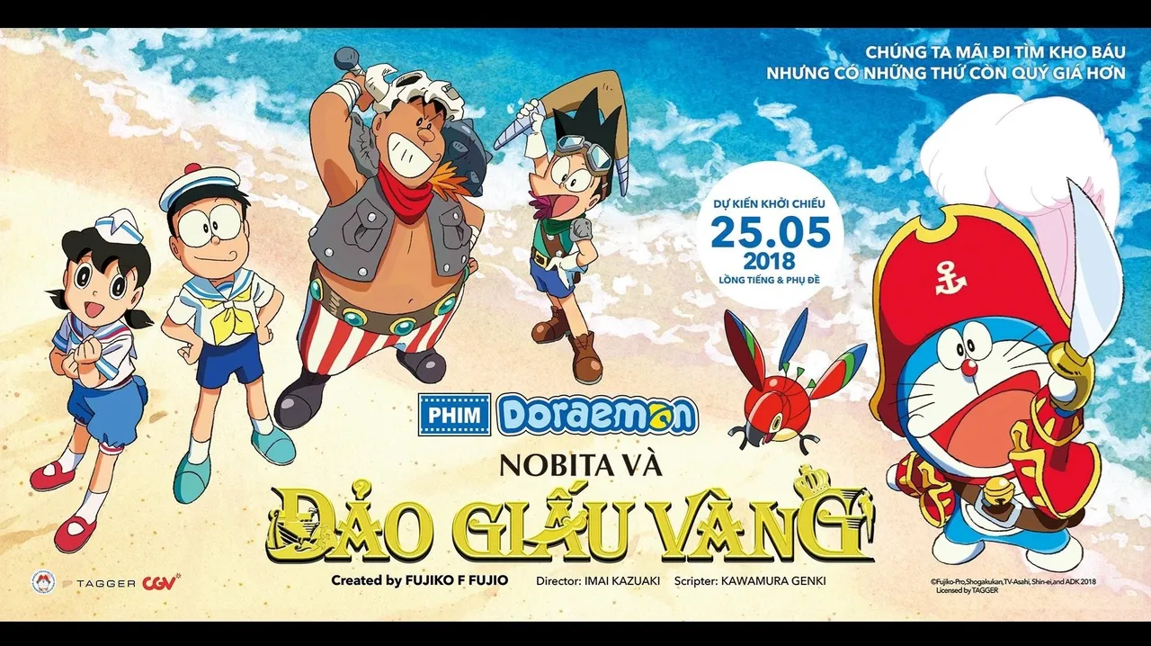 Doraemon: Nobita và Đảo Giấu Vàng